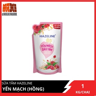 Sữa tắm Hazeline Yến mạch (Hồng) Túi 1Kg
