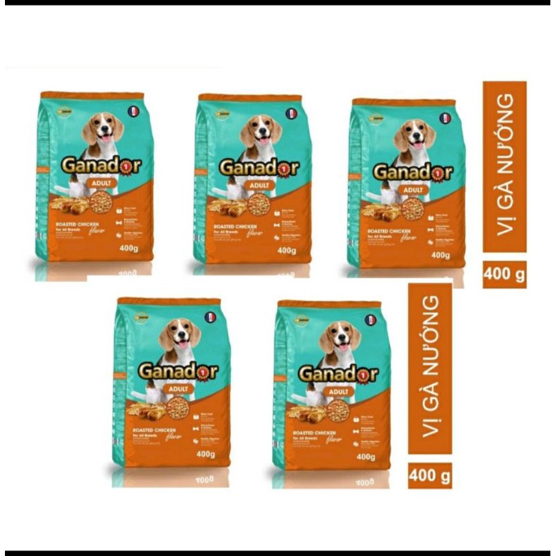 Thức ăn cho chó Ganador Adult - Puppy. Thức ăn hạt cao cấp nhập khẩu từ Pháp Gói 400g