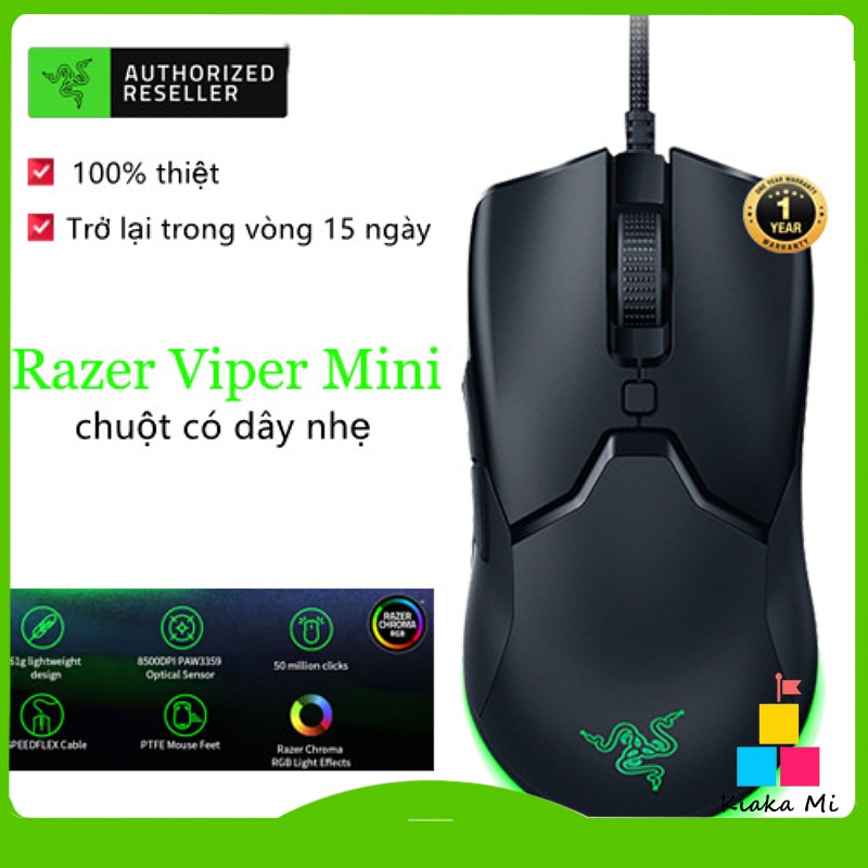Chuột Gaming Razer Viper Mini RGB- Mới 100%