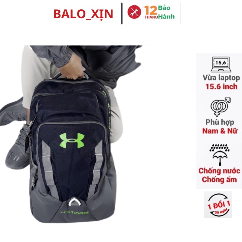 Balo laptop thời trang nam nữ UA Recruit 2.0 unisex đi làm du lịch nhiều ngăn chống nước