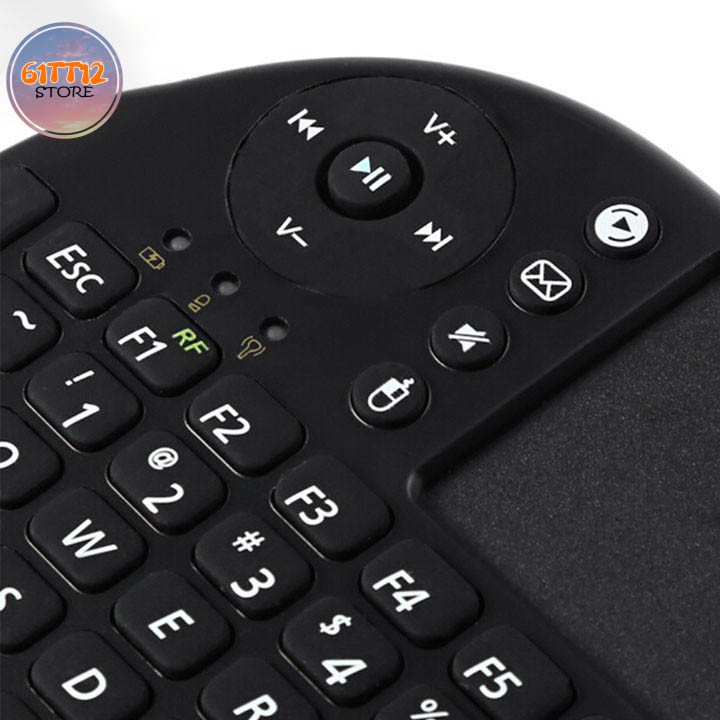 Chuột Bay Kiêm Bàn Phím Không Dây UKB500, Điều Khiển Từ Xa Mini Keyboard Cho Smart Tivi, Android Box