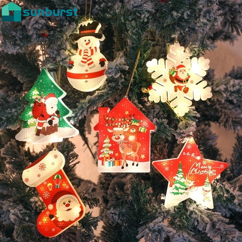 Dây đèn LED chống nước trang trí cây thông Noel
