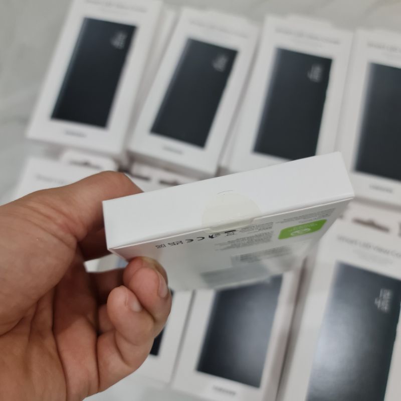 Bao da Led View Samsung Galaxy S22 Ultra, màn hình Led thông báo, ngăn đựng thẻ tiện dụng, hàng chính hãng