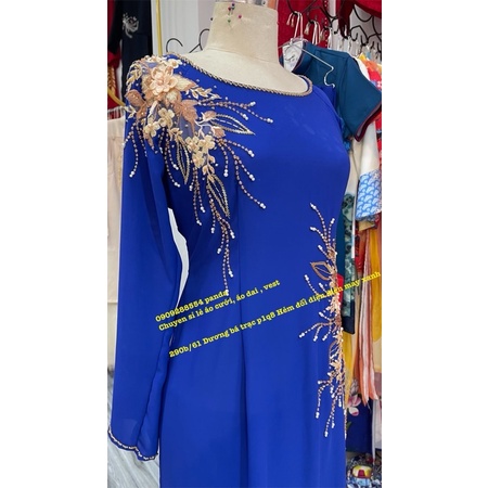 Áo dài cho mẹ ba xui giá mềm kết đẹp