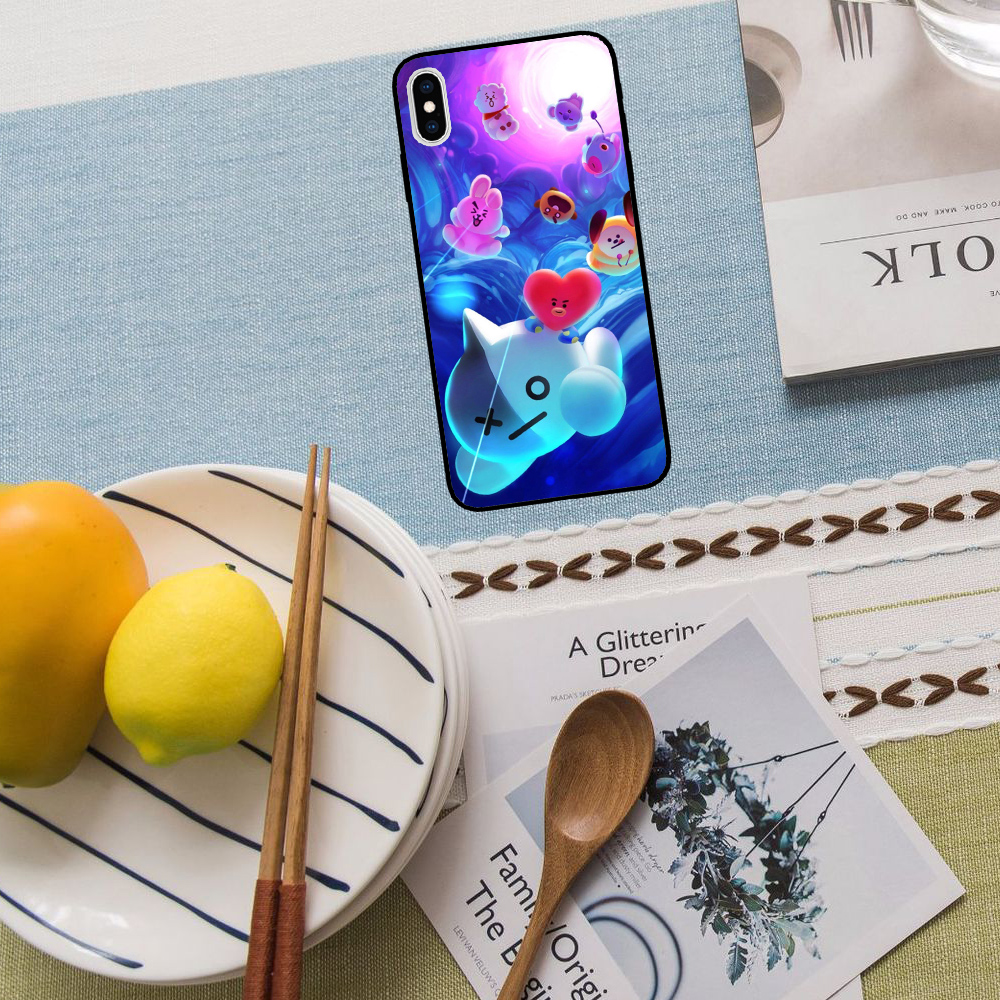 Ốp Điện Thoại Mềm Hình Bt21 Mang Cho Xiaomi Redmi S2 K20 K30 Note 5 Poco F2 X2 Pro Mi A2 Lite