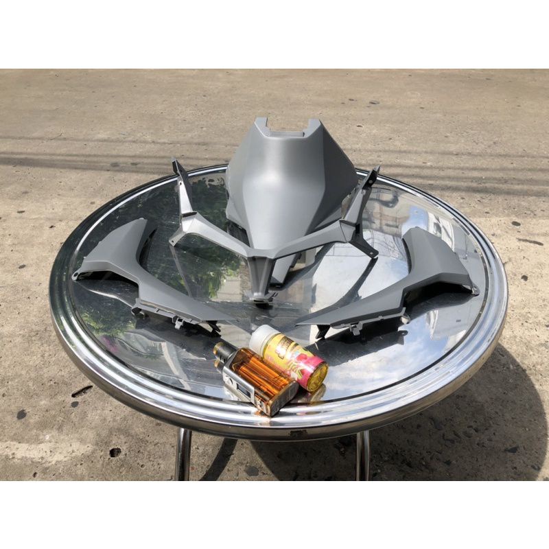 Set 4 món Nhựa Nhám Xám Vario/Click  Chính Hãng Honda