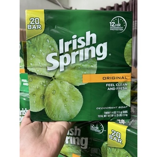 LỐC 20 CỤC XÀ BÔNG DIỆT KHUẨN IRISH SPRING 20x113G NHẬP MỸ