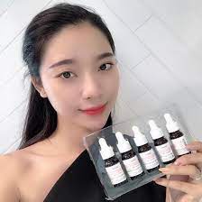 Tinh chất tế bào gốc HONESI,giảm mụn , serum mờ nám, tàn nhang trắng da , chống nhăn da- tặng máy masage.