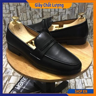 Giày Tây Nam - Giày Lười Nam Quai Dây Ngang Tinh Tế Lịch Lãm