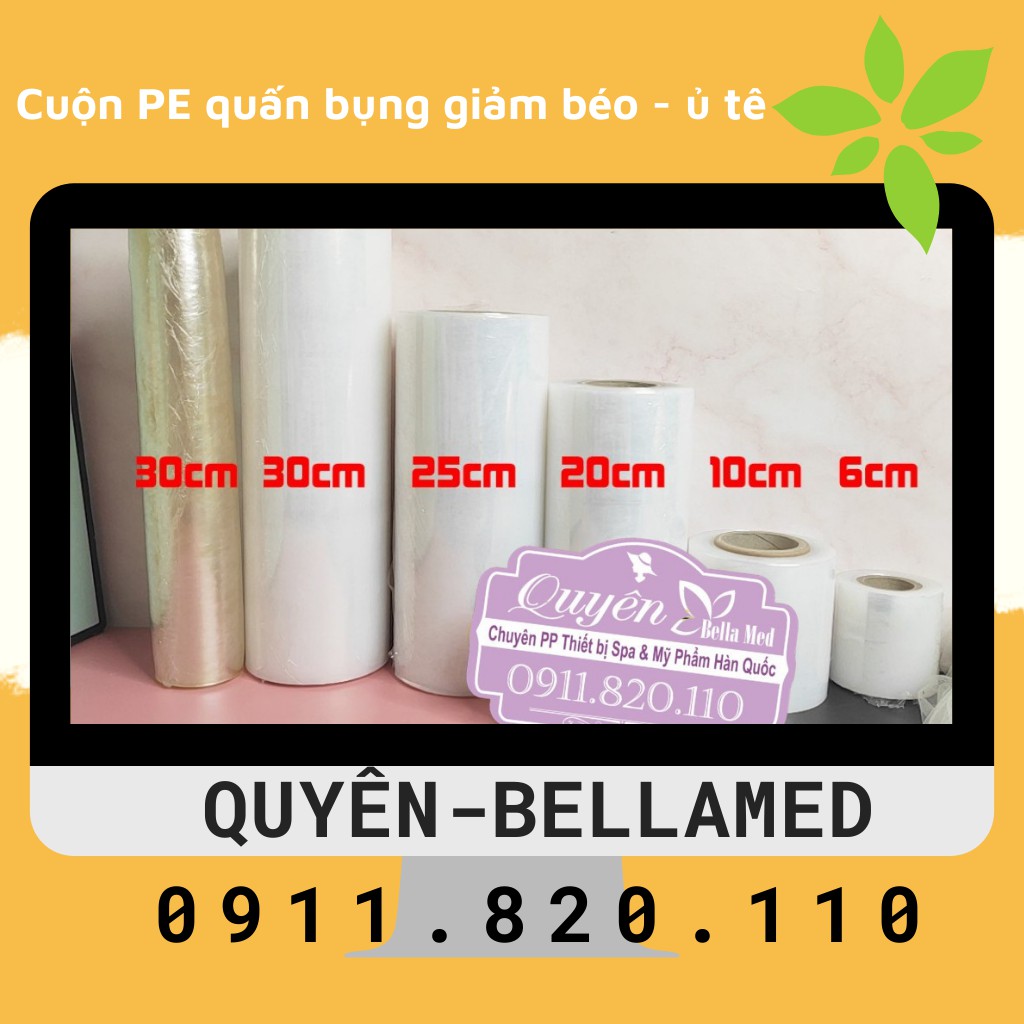 CUỘN NILON QUẤN BỤNG THỂ THAO GIẢM MỠ NHIỀU SIZE