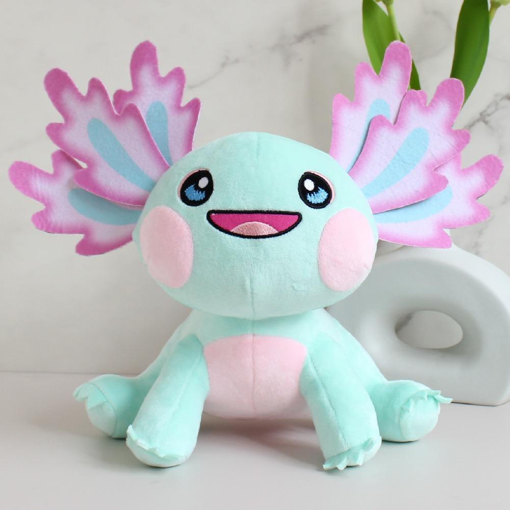 LANFY Đồ chơi nhồi bông Axolotl Trang Trí Đáng Yêu