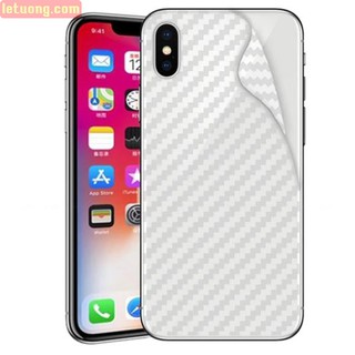 Miếng dán carbon dùng cho máy iphone xs max