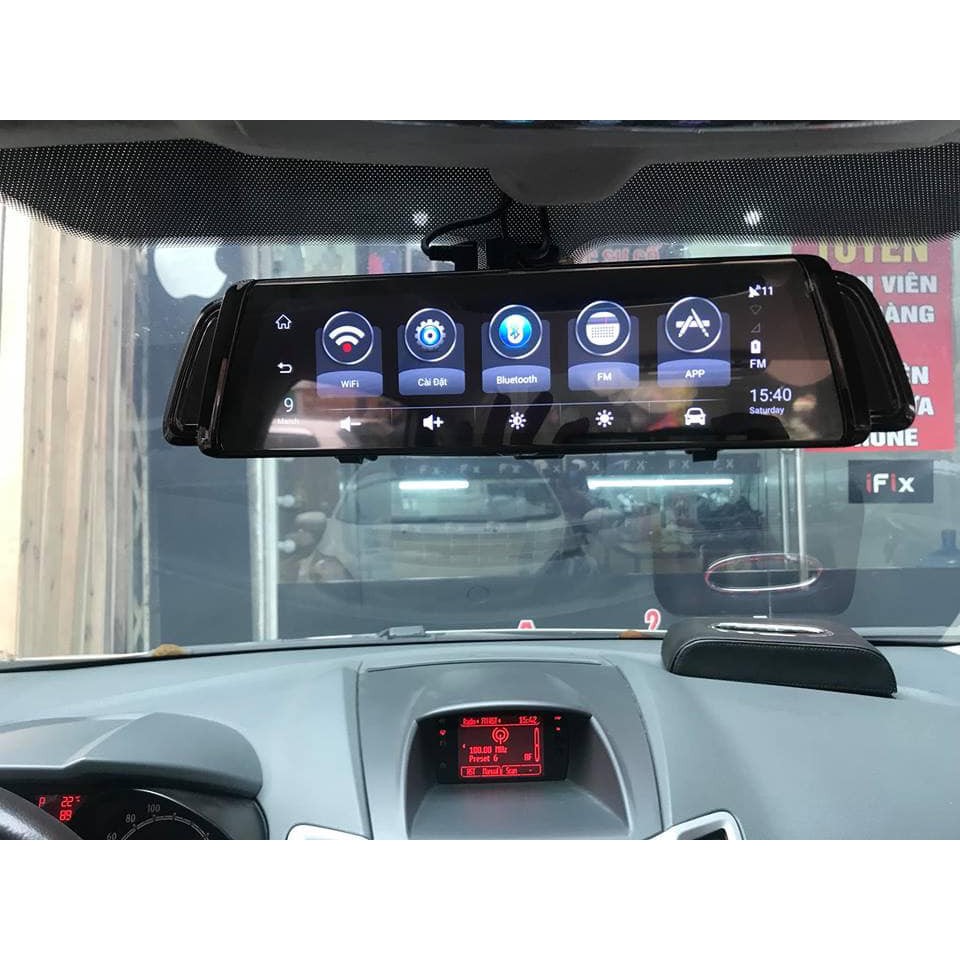 Camera hành trình Android kẹp gương Wintosee A07 4G/GPS/Wifi/ADAS 10 inch | BigBuy360 - bigbuy360.vn