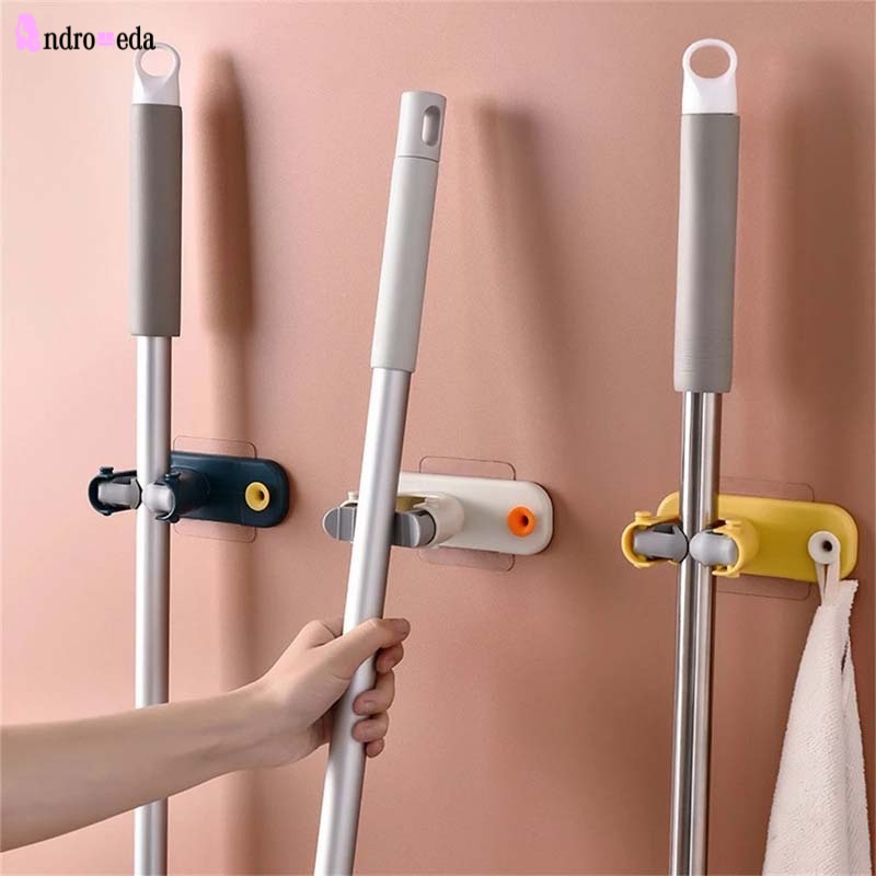 Móc dán tường treo cây lau nhà chống thấm nước