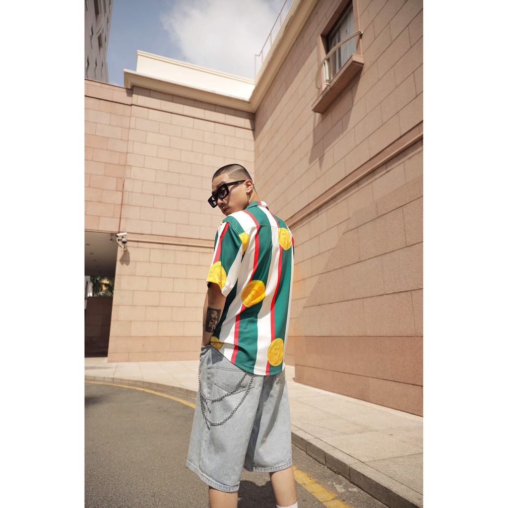 MENDE - D.N Trump Shirt - Áo sơ mi tay ngắn MENDE chính hãng