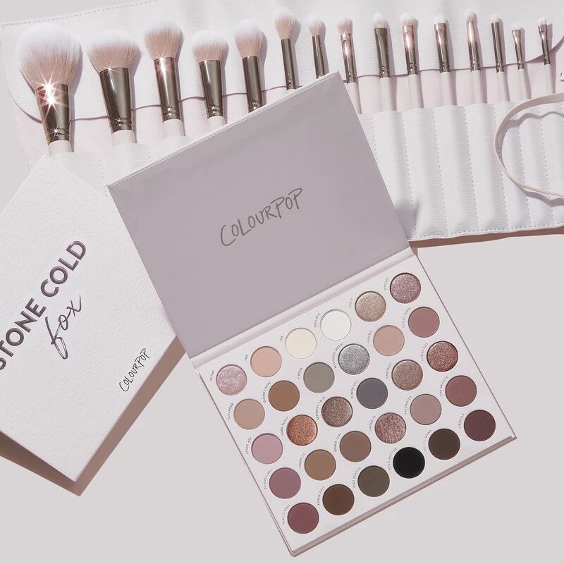 Bảng phấn mắt Colourpop Stone Cold Fox trang điểm mịn màng tự nhiên chống thấm nước