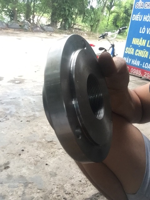 Mặt Bích Cổ zen lắp máy tiện 130mm đến 190 mm