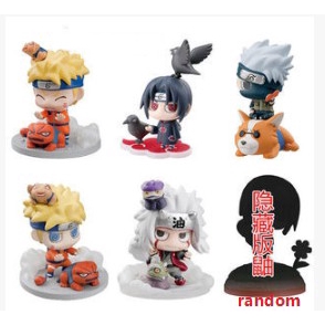 Set 6 mô hình nhân vật trong Naruto độc đáo