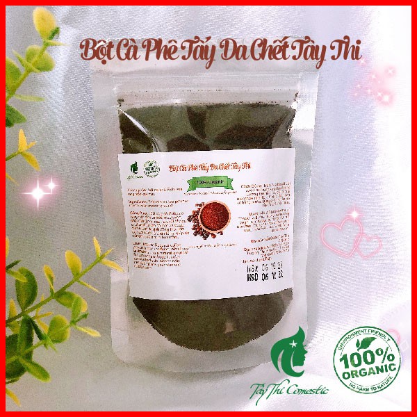 Bột Cà Phê Xay Mịn Tẩy Da Chết Tây Thi Gói 100 Gram