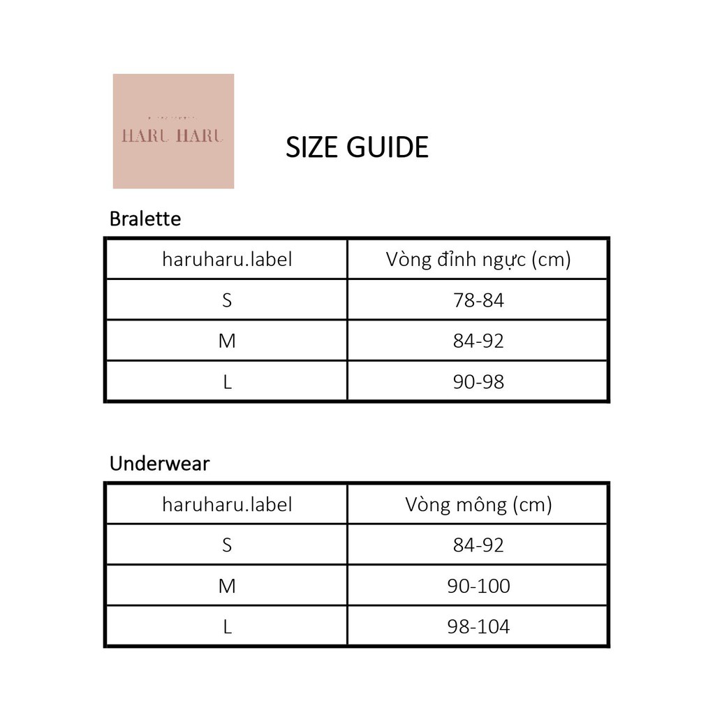 Baby Set Bralette ren ngọt ngào hàng Việt Nam made by haruharu.label - Tự thiết kế | BigBuy360 - bigbuy360.vn