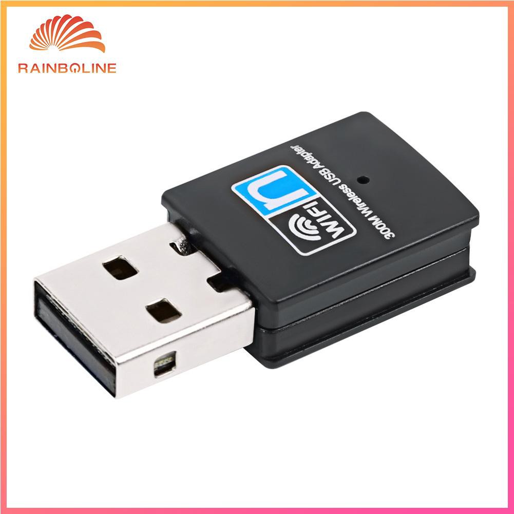 Usb Wifi Dongle 300mbps Usb 2.0 802.11 N / G / B Thẻ | BigBuy360 - bigbuy360.vn