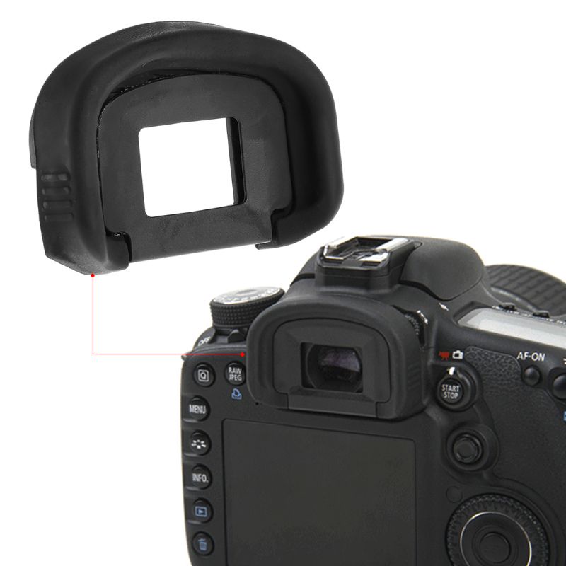 Miếng Đệm Mắt Chất Liệu Cao Su Chuyên Dụng Cho 1DX 1Ds3 1D3 1D4 5D3 5Dii 7D 3SLR