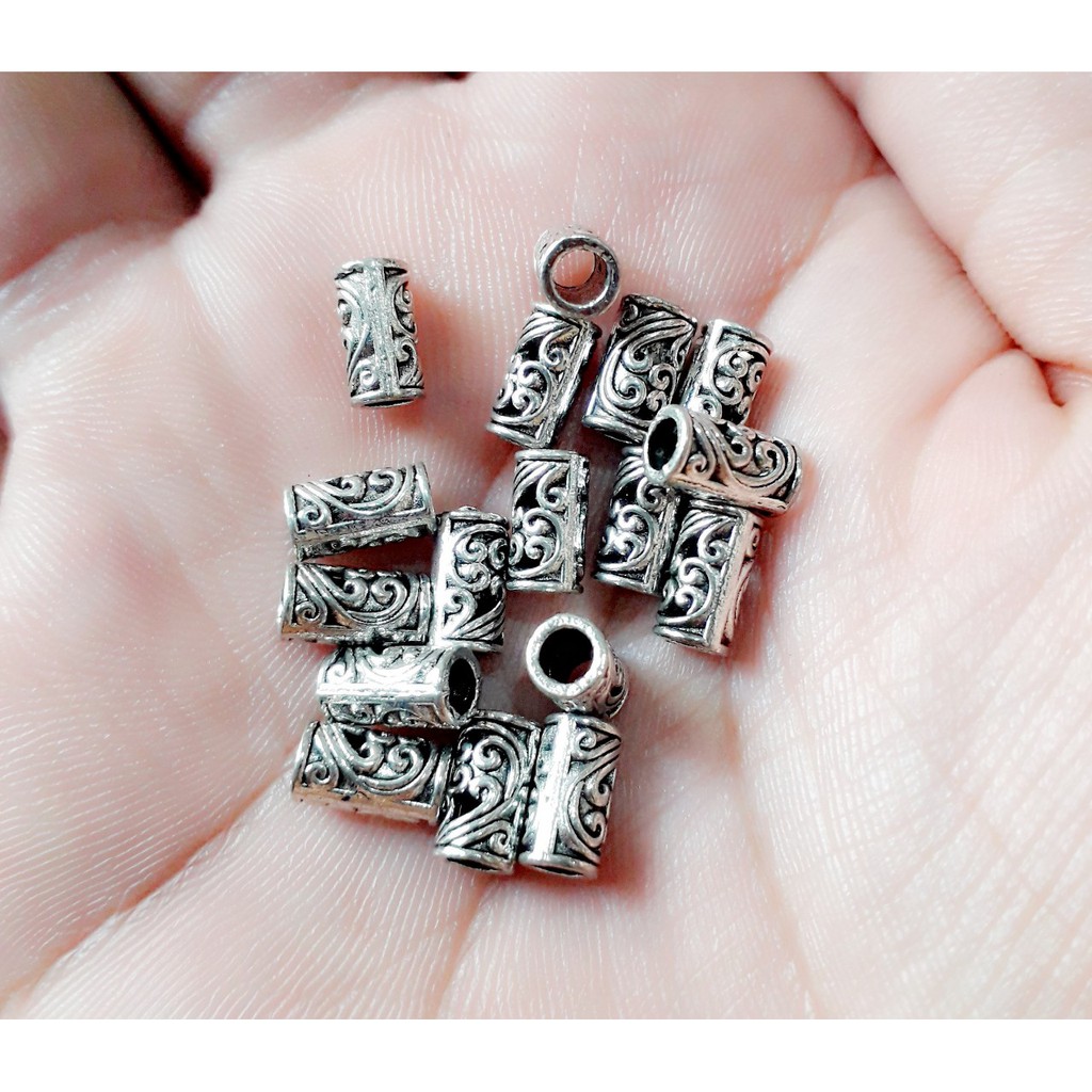 nguyên phụ liệu Phụ kiện charm xỏ - charm lùa 50g = 18k [ Charm giá sỉ ]