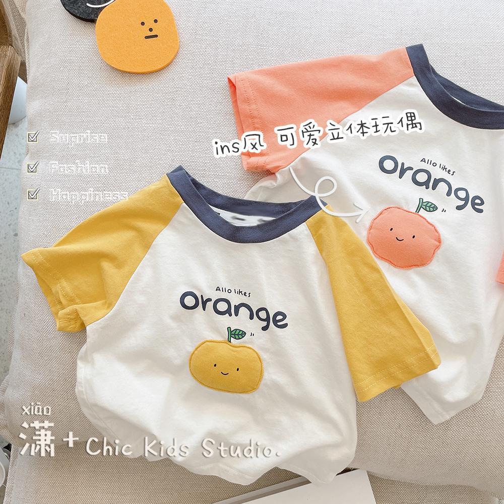 Áo Thun Cotton Tay Ngắn Phong Cách Nhật Bản Thời Trang Mùa Hè Cho Bé