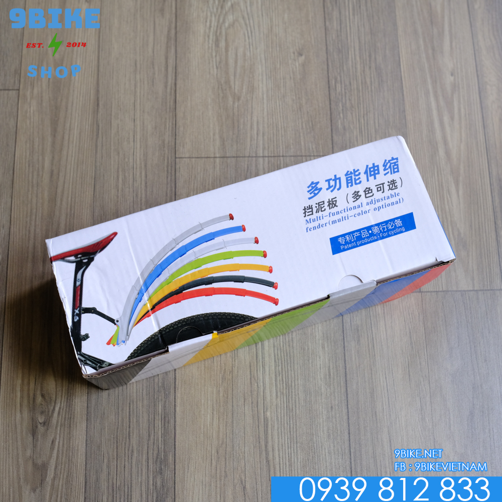 Vè xe đạp rút gọn RockBros có đèn led phía sau