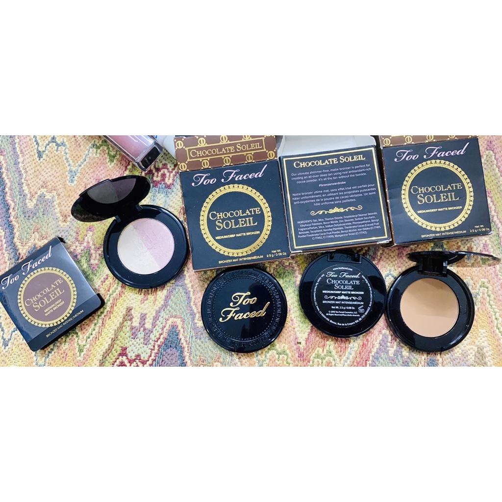 Tách lẻ 14 phấn khối size mini tách set Too Faced