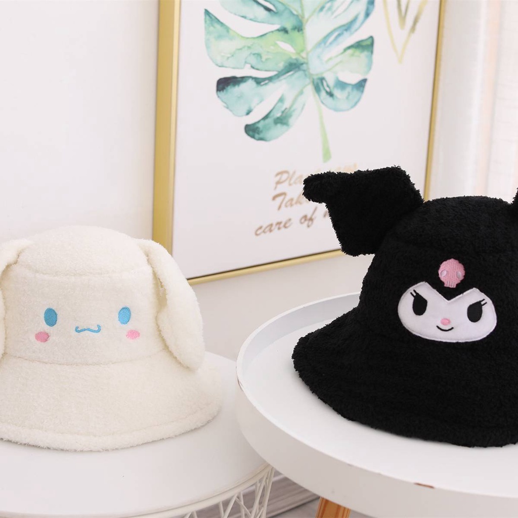 Mũ vành hoạt hình Kuromi Melody phong cách mùa hè cho nam và nữ
