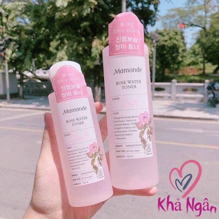 Nước hoa hồng Rose Water Toner Mamonde 150ml