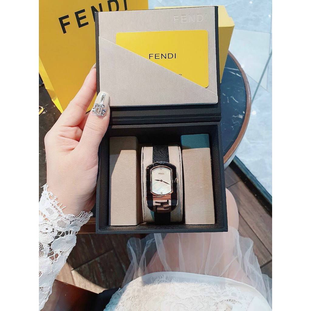Đồng Hồ Nữ Fendi Chameleon FDNDCC02 - Dây Da - FullBox