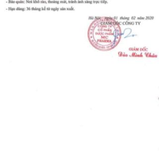 [TRỢ GIÁ] XỊT KHÁNG KHUẨN MC PHARMA 120ML