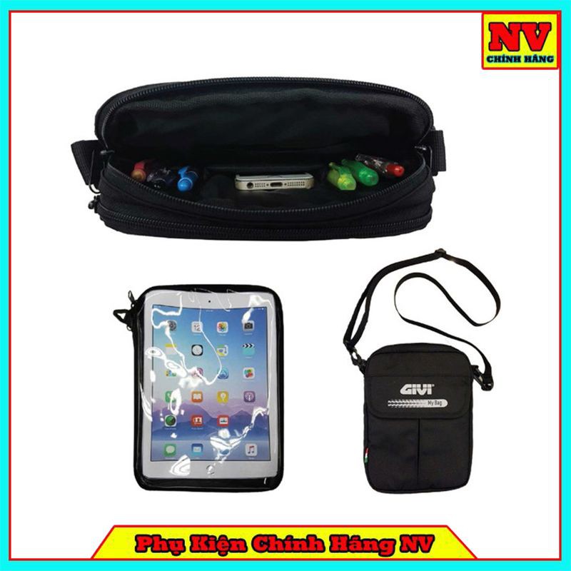 Túi Đeo Chéo Givi QB03 Đựng Ipad - Sơn Chính Hãng - Bảo Hành 1 Năm