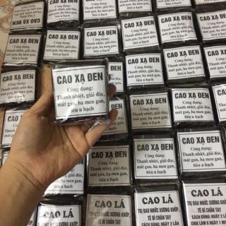 Cao xạ đen cô đặc nguyên chất