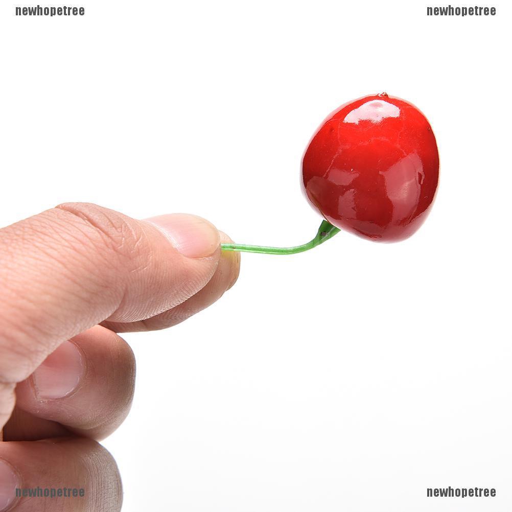 20 trái cherry nhân tạo dùng trang trí tiệc ở nhà hoặc tiệc cưới