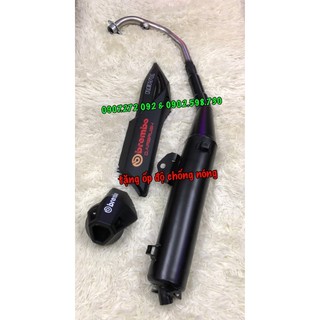 [HOẢ TỐC HCM] pô Winner móc ấm + tặng ốp pô độ chóng nóng dành cho Winner V1 V2 V3-Winner X/ SONIC