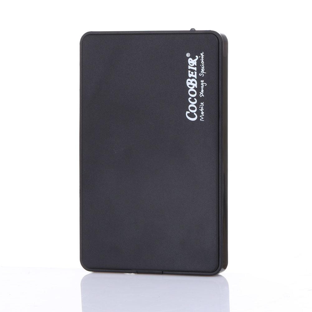 COD High Quality Slim Portable 2.5 HDD Enclosure USB 2.0 External Hard Disk Cas