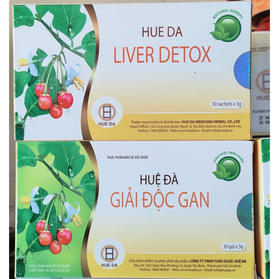 HUỆ ĐÀ GIẢI ĐỘC GAN (hộp 30 gói) | BigBuy360 - bigbuy360.vn