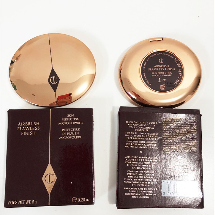 CHARLOTTE TILBURY Phấn Trang Điểm Mini Kiểm Soát Dầu 0.8g Chuyên Dụng