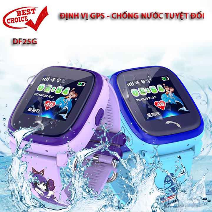 Đồng hồ DF 25 định vị chống nước  chống nước tốt