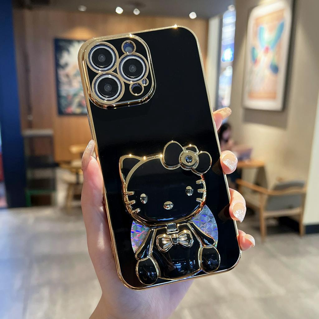 Ốp Điện Thoại 6d hello kitty Cho iPhone 6 plus 6s plus 7 plus 8 plus xs max xr 11 pro max 12 pro max 13 pro max 14 plus 14 pro max