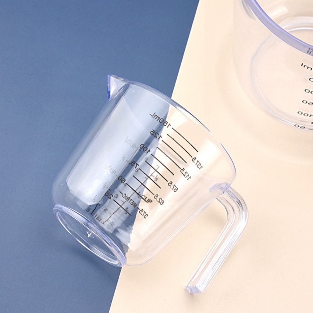 Ca, Ly Đong Chia Vạch Định Lượng 150ml Và 300ml