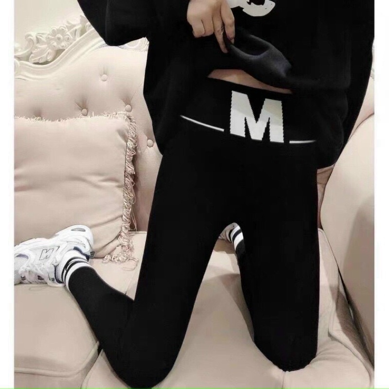 Quần Legging Chữ M Lưng Cao Tôn Dáng