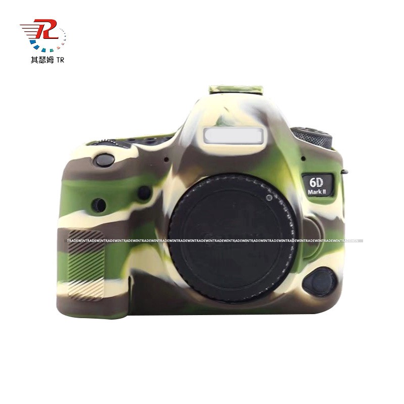 Ốp Lưng Cao Su Silicone Cho Máy Ảnh Canon EOS 6D2 6Dbi 6D Mark ii