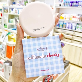 Phấn Phủ Dạng Nén Kiềm Dầu Dearmay California Cherry Sebum Pact 12g