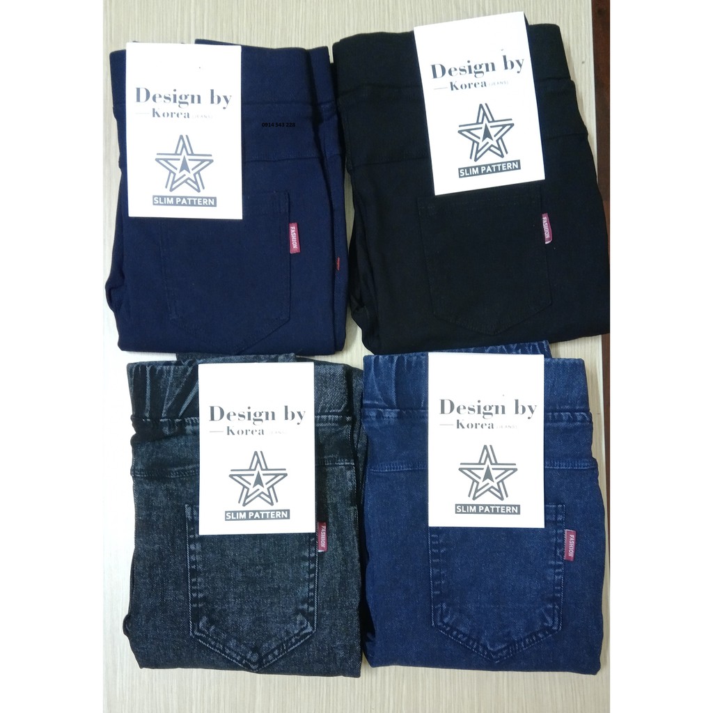 Quần leggings giả jeans