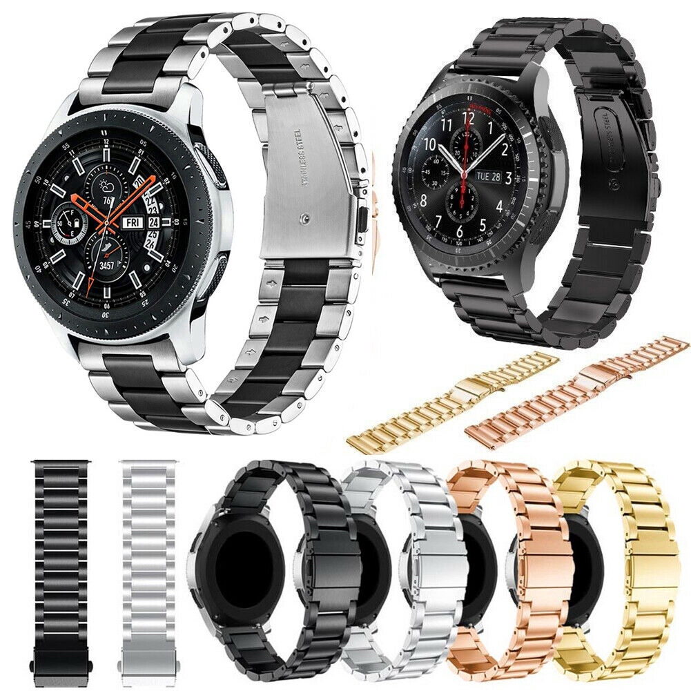 Dây đeo đồng hồ bằng kim loại thép không gỉ cho Samsung Galaxy Watch 42/46mm Gear S3