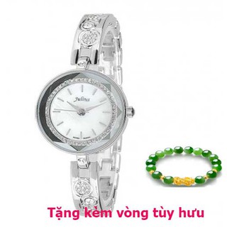 Đồng hồ julius ja-624 ju954 ánh sao dát ngọc - tặng kèm vòng tay : chất lượng